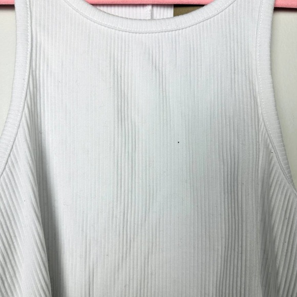 J. Crew NWT New favorite tank top in vintage rib White Size XL - Picture 4 of 6